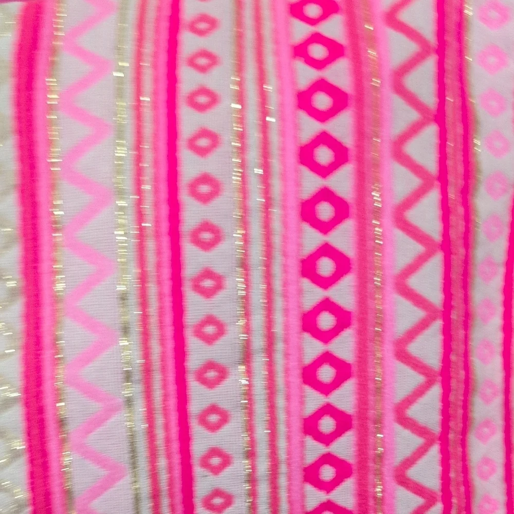Jane Marie Pink and Gold Cosmetics Bag - New With Tags